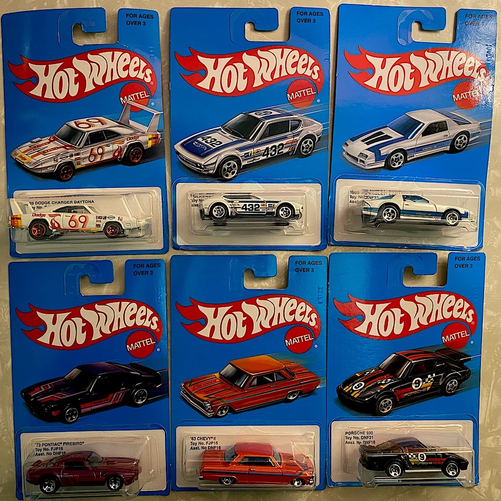 2015 Hotwheels blue card assortment
